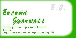 botond gyarmati business card